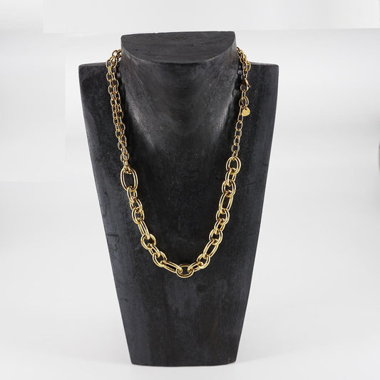 Collana CATENA CON DUE CATENE