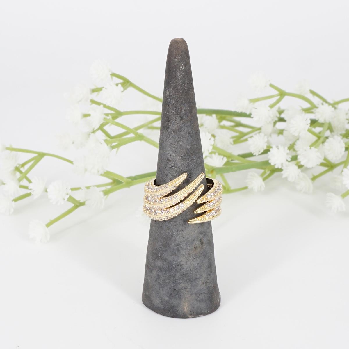 ANELLO ZIRCONI PEGASO APERTO ANELLO ZIRCONI PEGASO APERTO SOPHIE GIOIELLI 