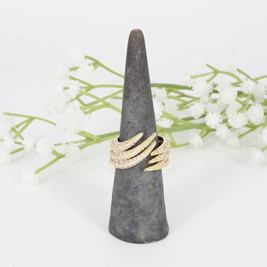 ANELLO ZIRCONI PEGASO APERTO ANELLO ZIRCONI PEGASO APERTO SOPHIE GIOIELLI 