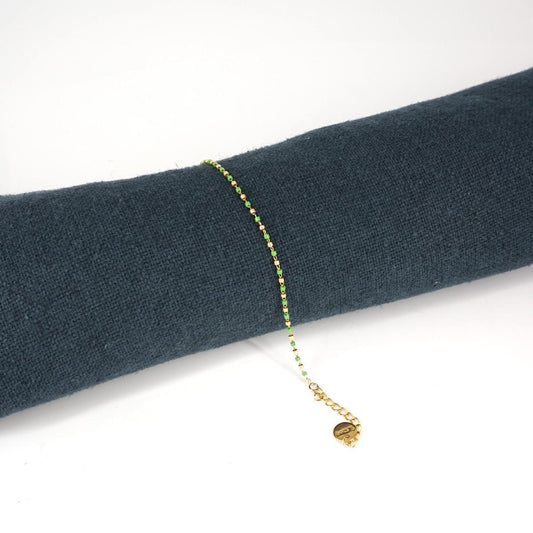 GREEN BEADS Bracelet