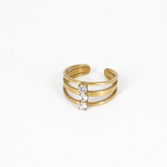 Anello TRE STRASS ANELLO TRE STRASS  SOPHIE GIOIELLI 