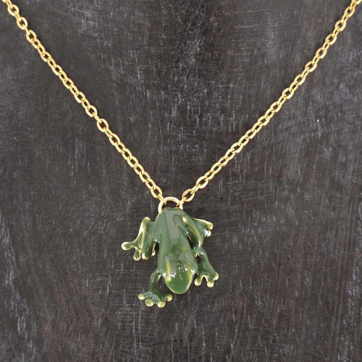 Collana RANOCCHIETTA COLLANA CATENINA UN CHARM RANA  SVEVA 