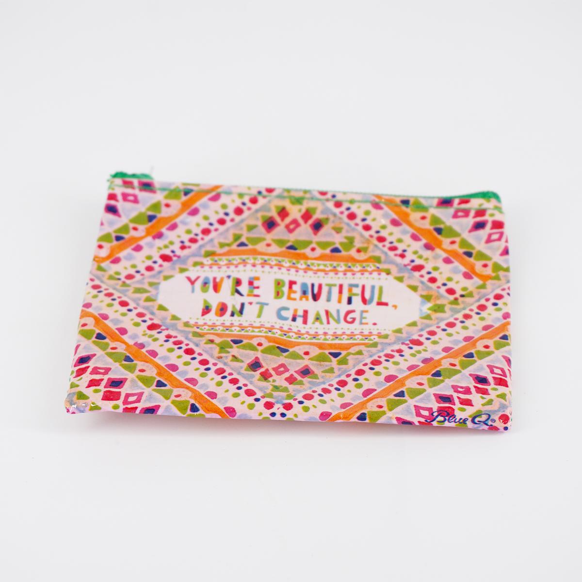 Portamonete You are beautiful MINI POCHETTE YOURE BEAUTIFUL  BLUEQ 