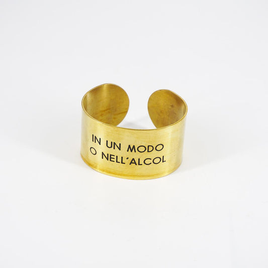 Bracciale fascia alta IN UN MODO O NELL'ALCOOL BRACCIALE ALTO IN UN MODO O NELLALCOOL BERC SOPHIE 