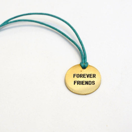 FOREVER FRIENDS Medal Necklace