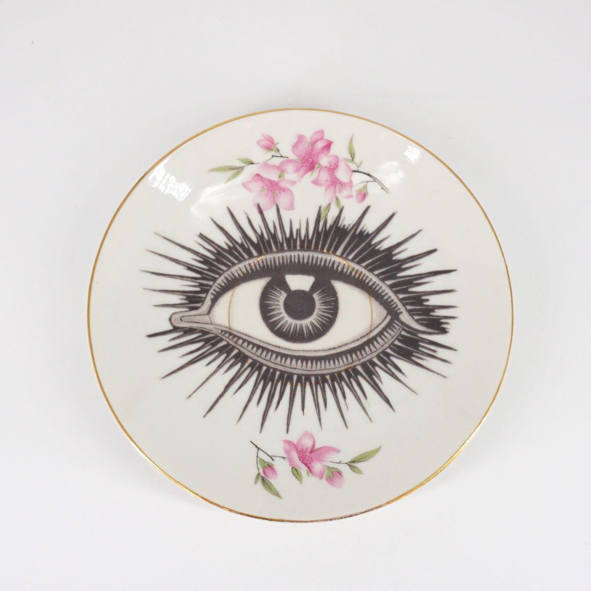 EYE tea plate