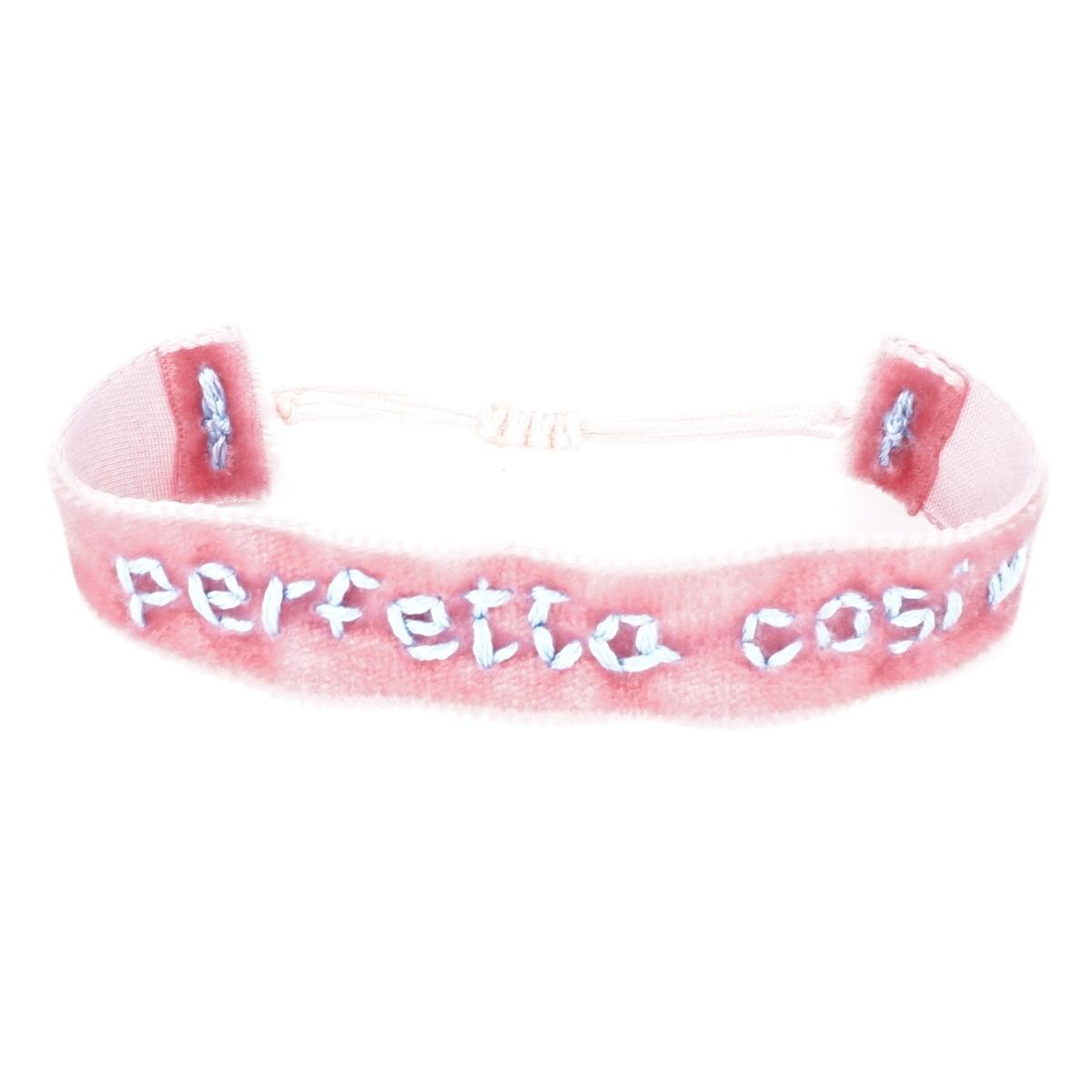 Bracciale in velluto PERFETTA COSì BRACCIALE VELLUTO PERFETTA COSÌ NOMADEA 