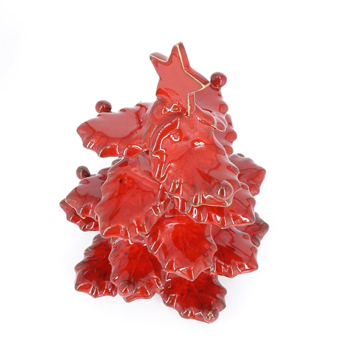 Albero di Natale ROSSO large ALBERO ROSSO MEDIUM  FRATANTONI 