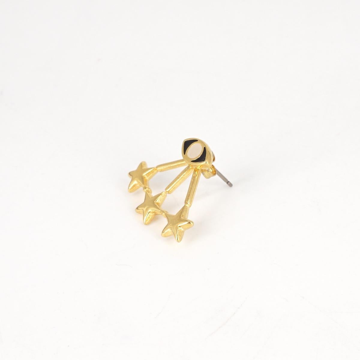 single earring eye + STARS detail