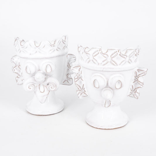 Mori portauovo CORONA bianco MORI PORTAUOVO CORONA BIANCO FRATANTONI 