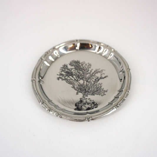 Piattino vintage CORALLO TONDO SEMPLICE