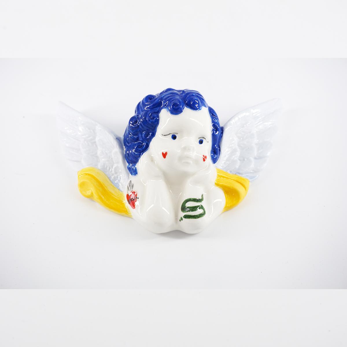 ZENJI CERAMICS ANGELO CAPELLI BLUTATTOO ALI AZZURRE