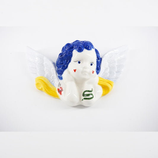 ZENJI CERAMICS ANGELO CAPELLI BLUTATTOO ALI AZZURRE