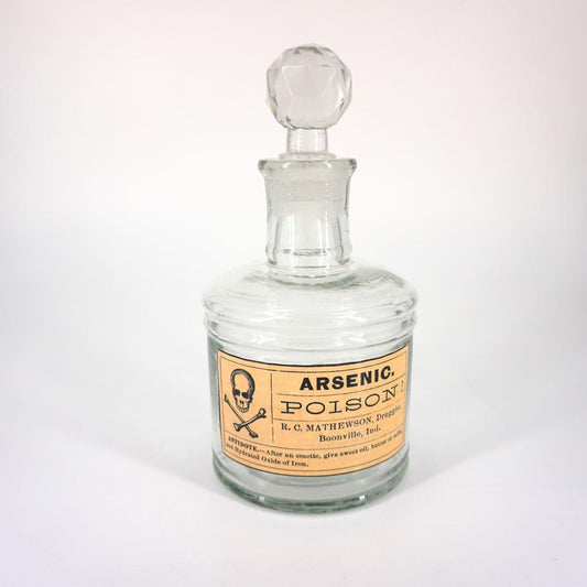 Bottiglia poison ARSENIC L
