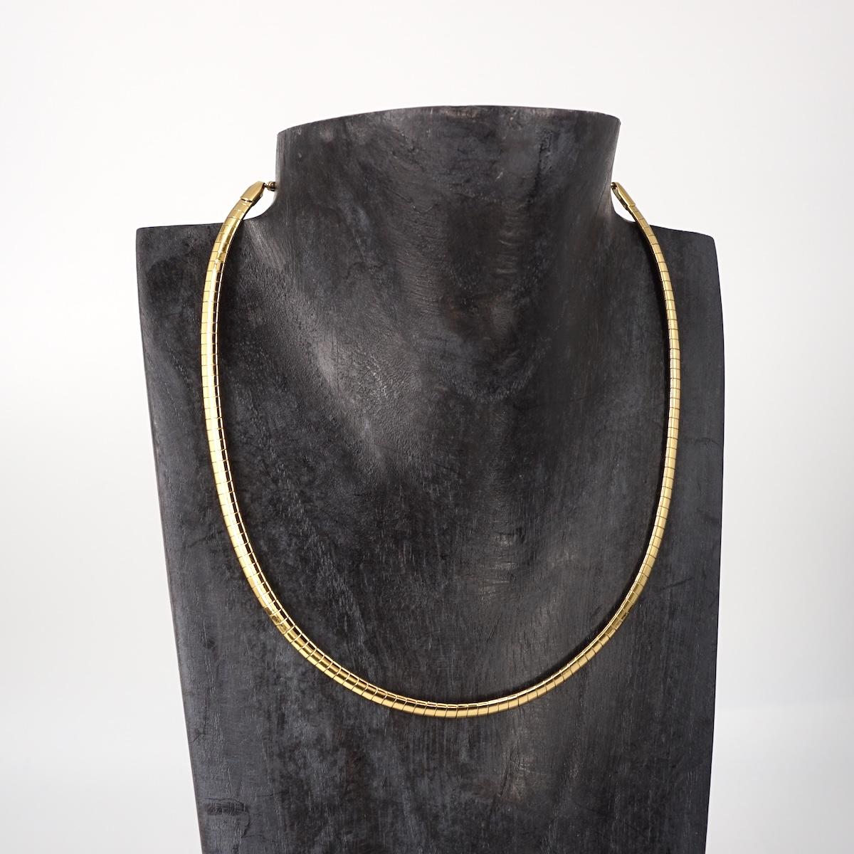 Collana TUBO GAS PIATTO
