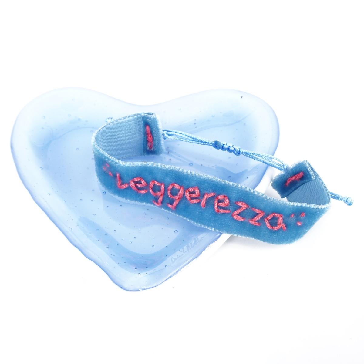 Bracciale in velluto LEGGEREZZA BRACCIALE VELLUTO LEGGEREZZA NOMADEA 