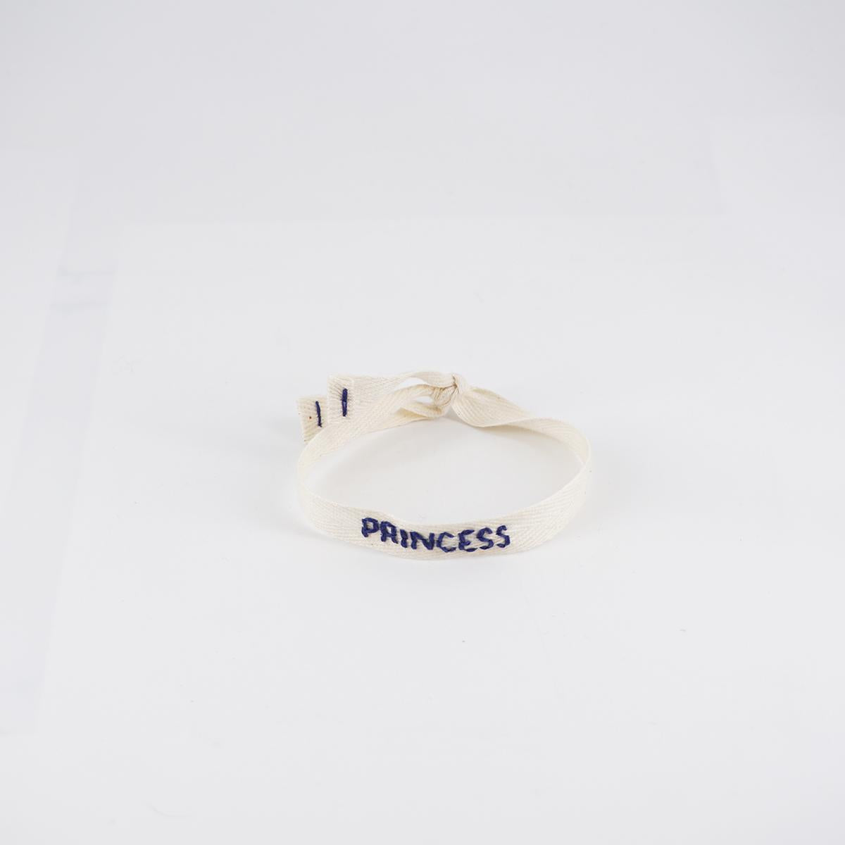 PRINCESS white bracelet