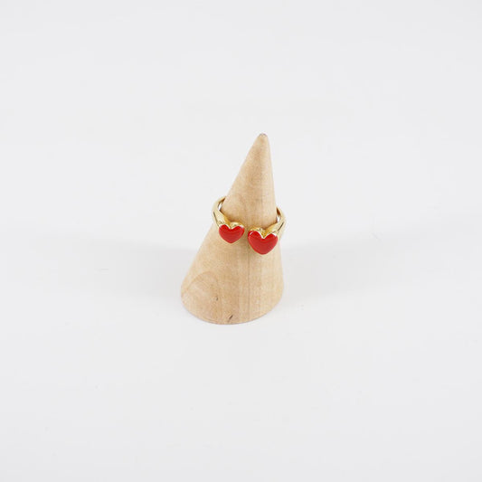 Anello CUORI APERTO ROSSO
