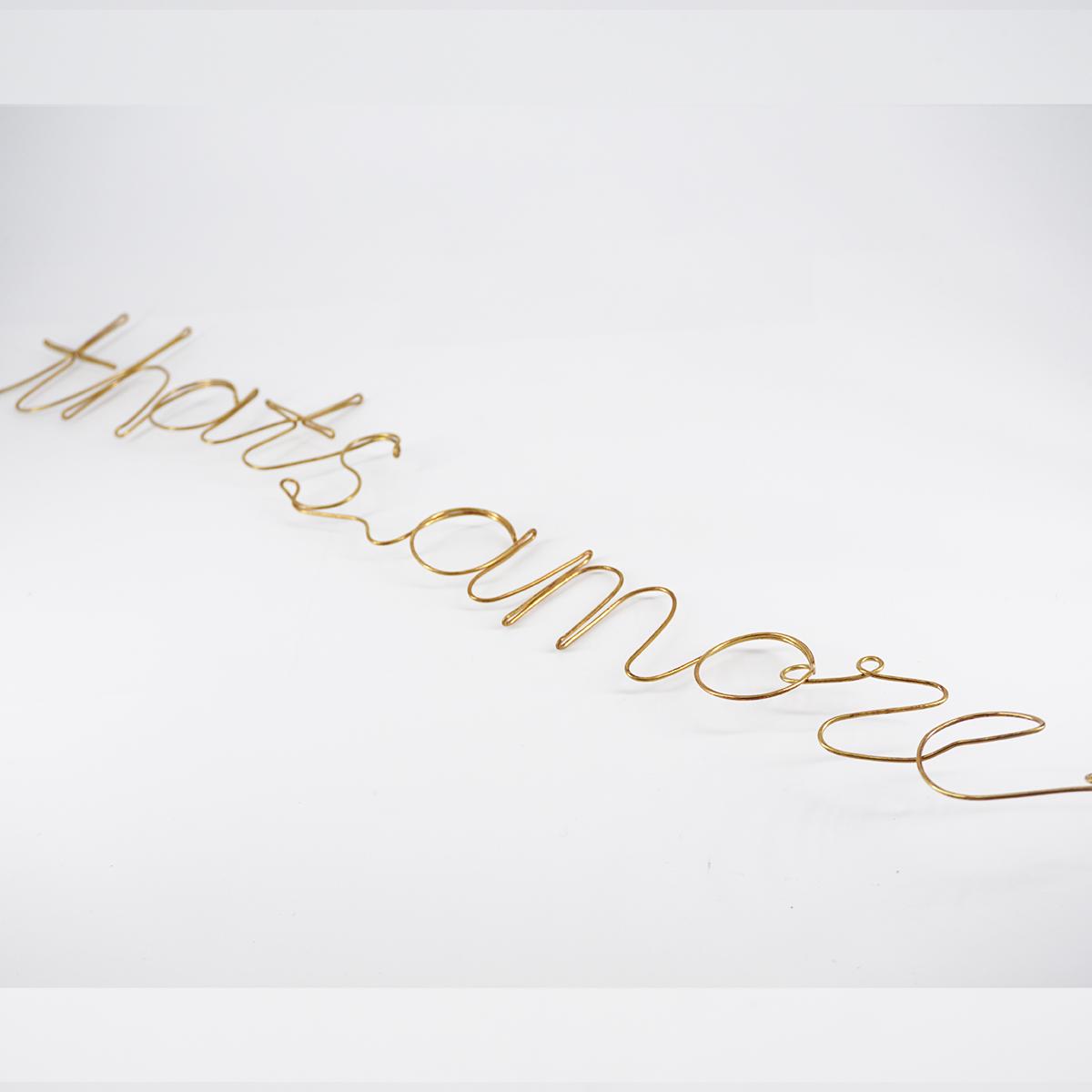 Scritta lineare that's amore SCRITTA LINEARE THATS AMORE BERC SOPHIE 