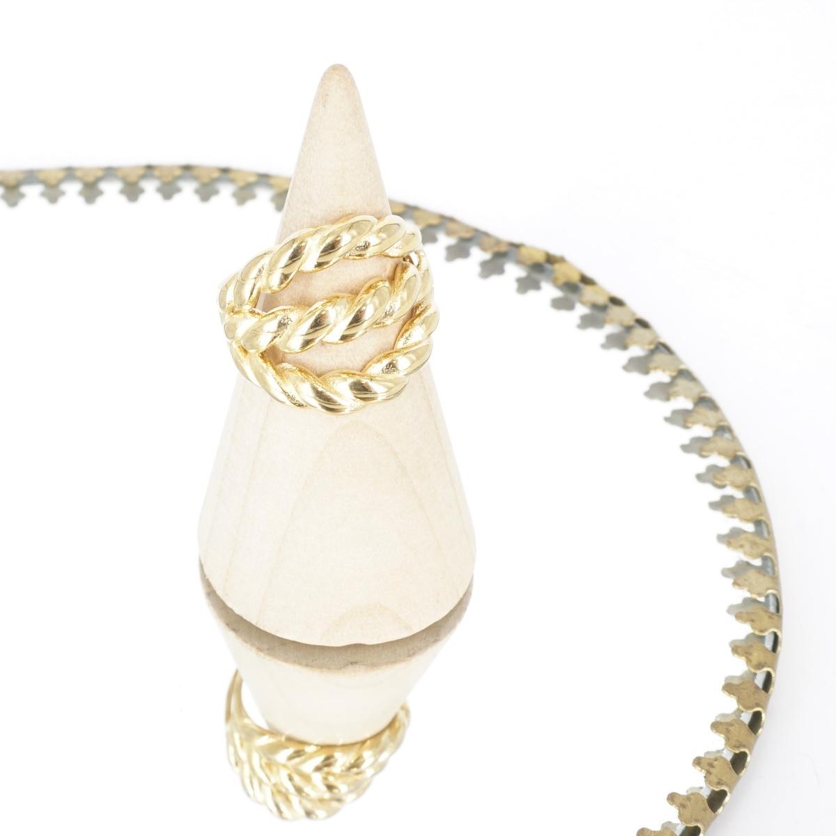 ANELLO TRIPLO TORCHON ANELLO TRIPLO TORCHON SOPHIE GIOIELLI 