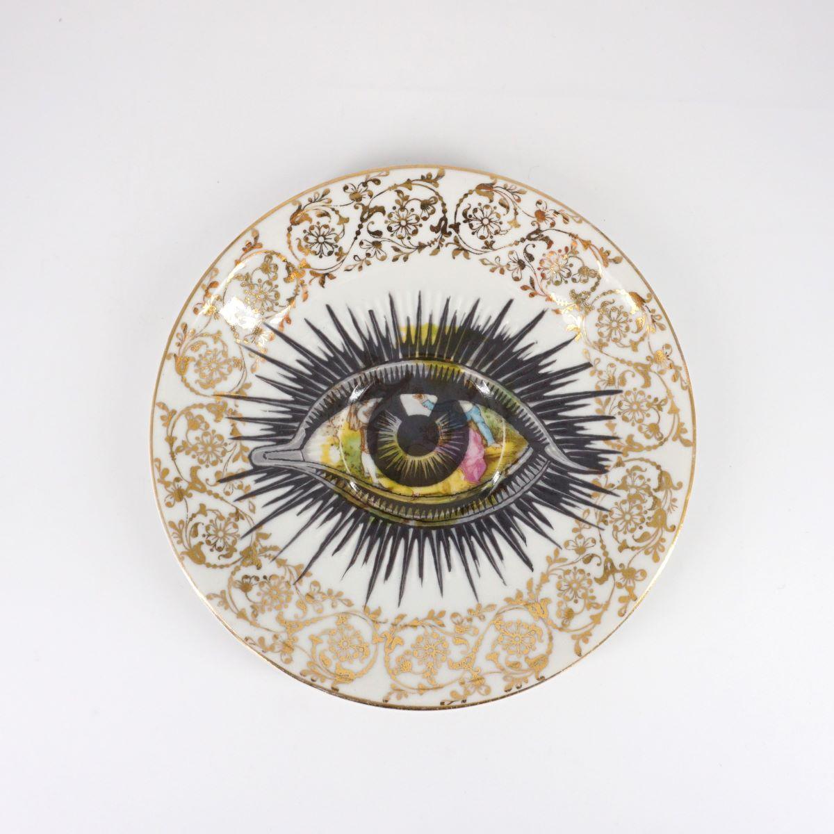 EYE tea plate