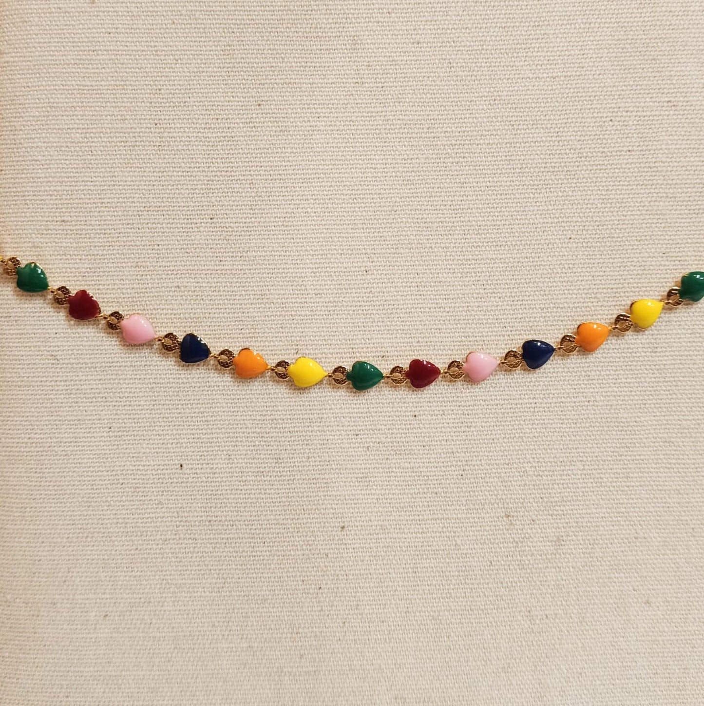 Collana CUORI ARCOBALENO