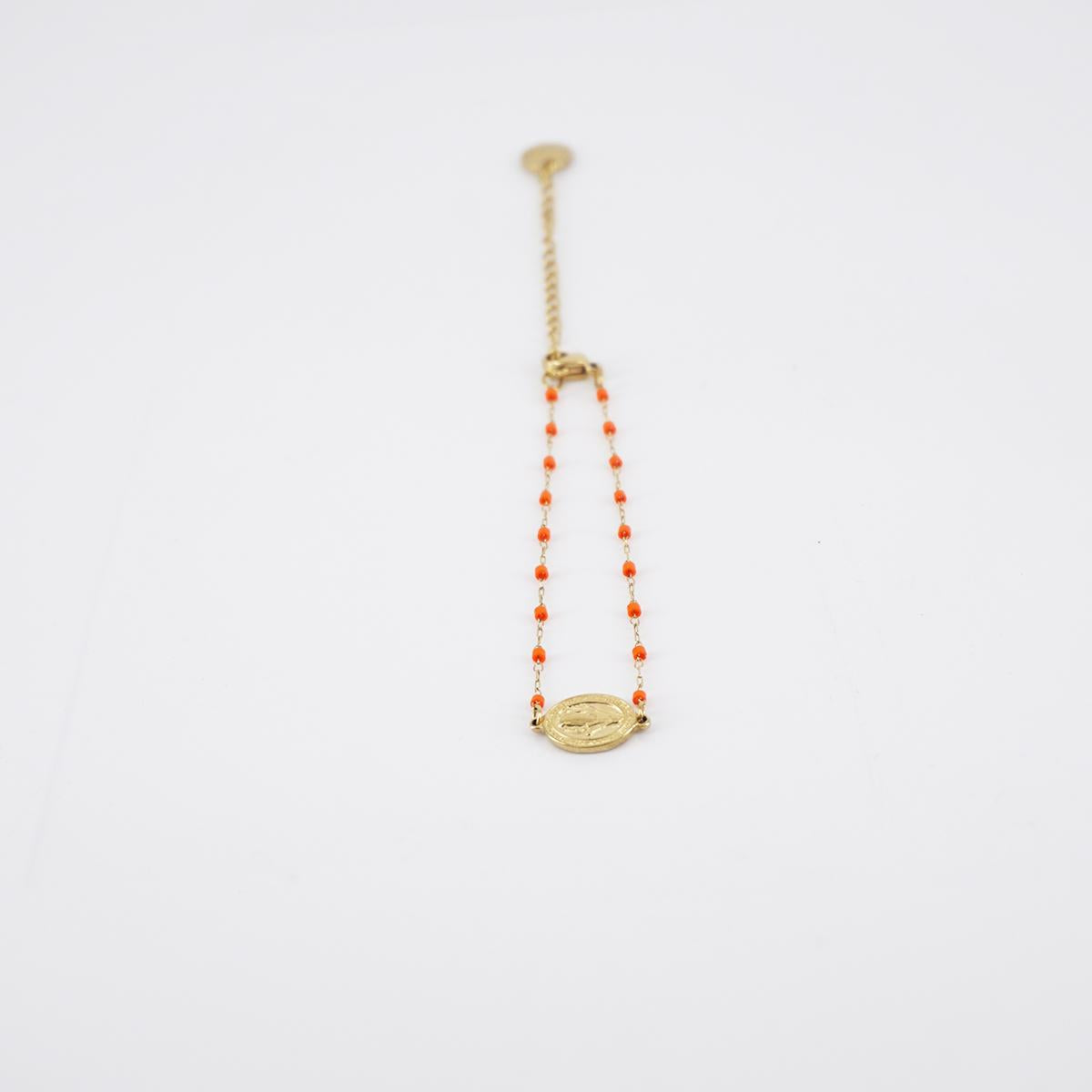 Madonna bracelet GOLD ORANGE