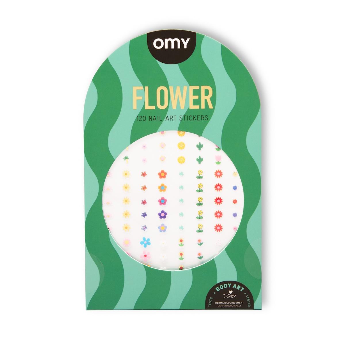 STICKERS PER UNGHIE FLOWER STICKERS PER UNGHIE FLOWER OMY 
