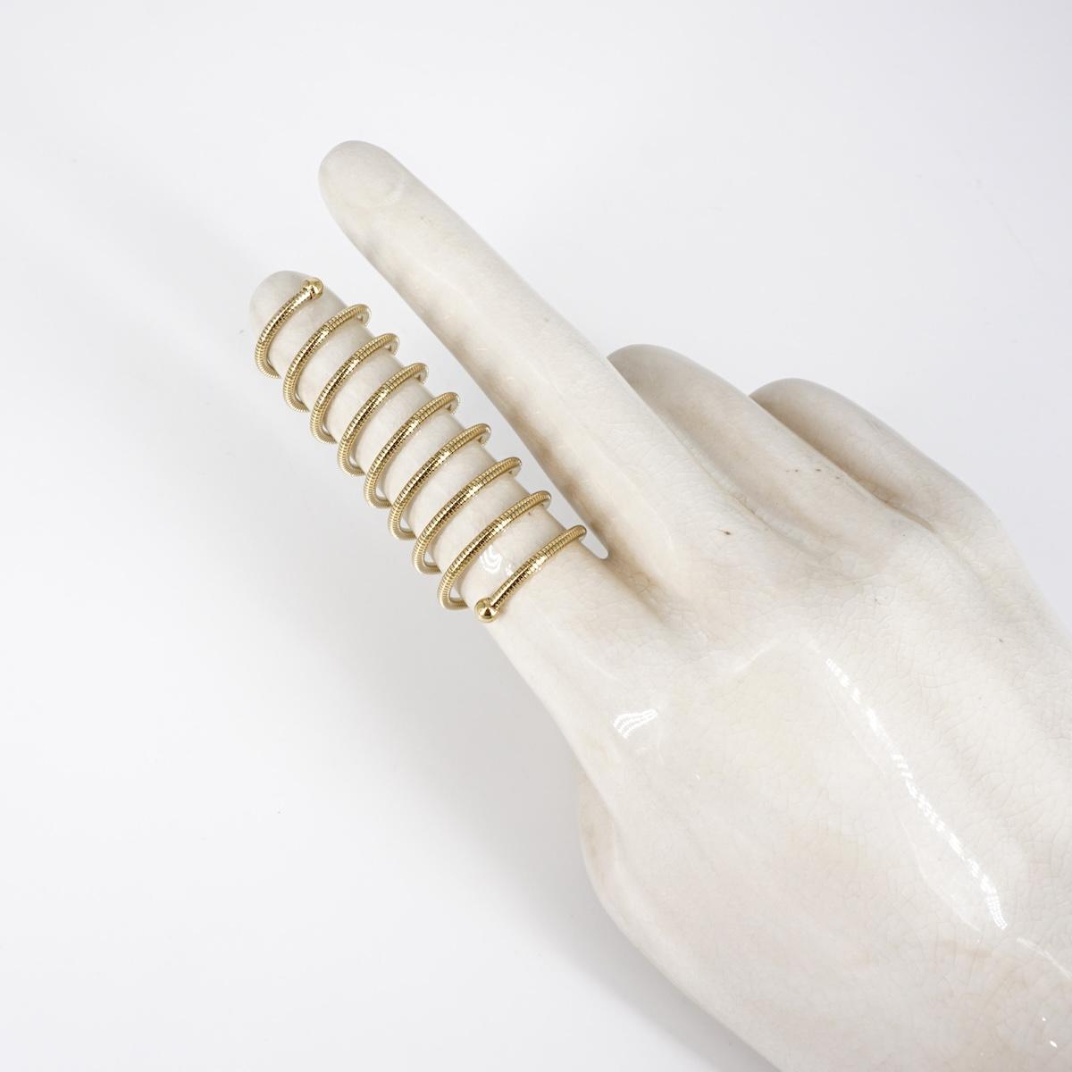 ANELLO SPIRALE BIG TUBO GAS ANELLO SPIRALE BIG TUBO GAS SOPHIE GIOIELLI 