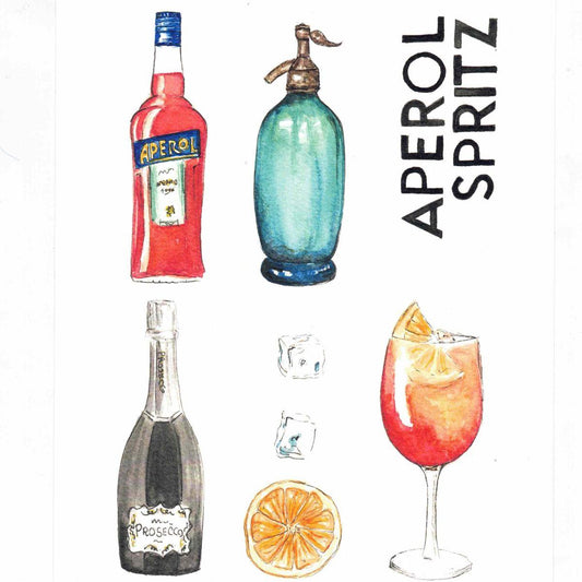 CATERINA BERTA STAMPA APEROL SPRITZ