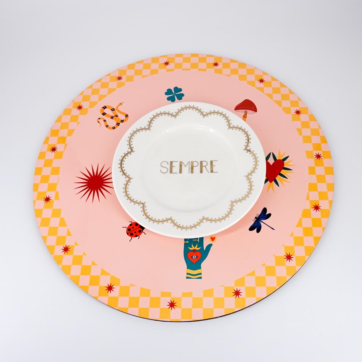 SOTTOPIATTO TONDO LUCKY CHARMS