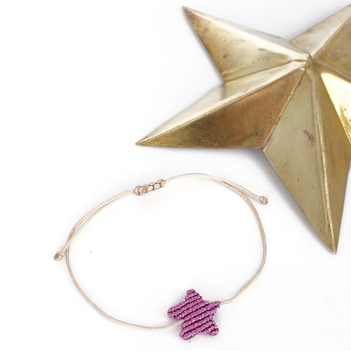 Braccialetto STELLA MINI ciclamino BRACCIALETTO MINI STELLA CICLAMINO NOMADEA 