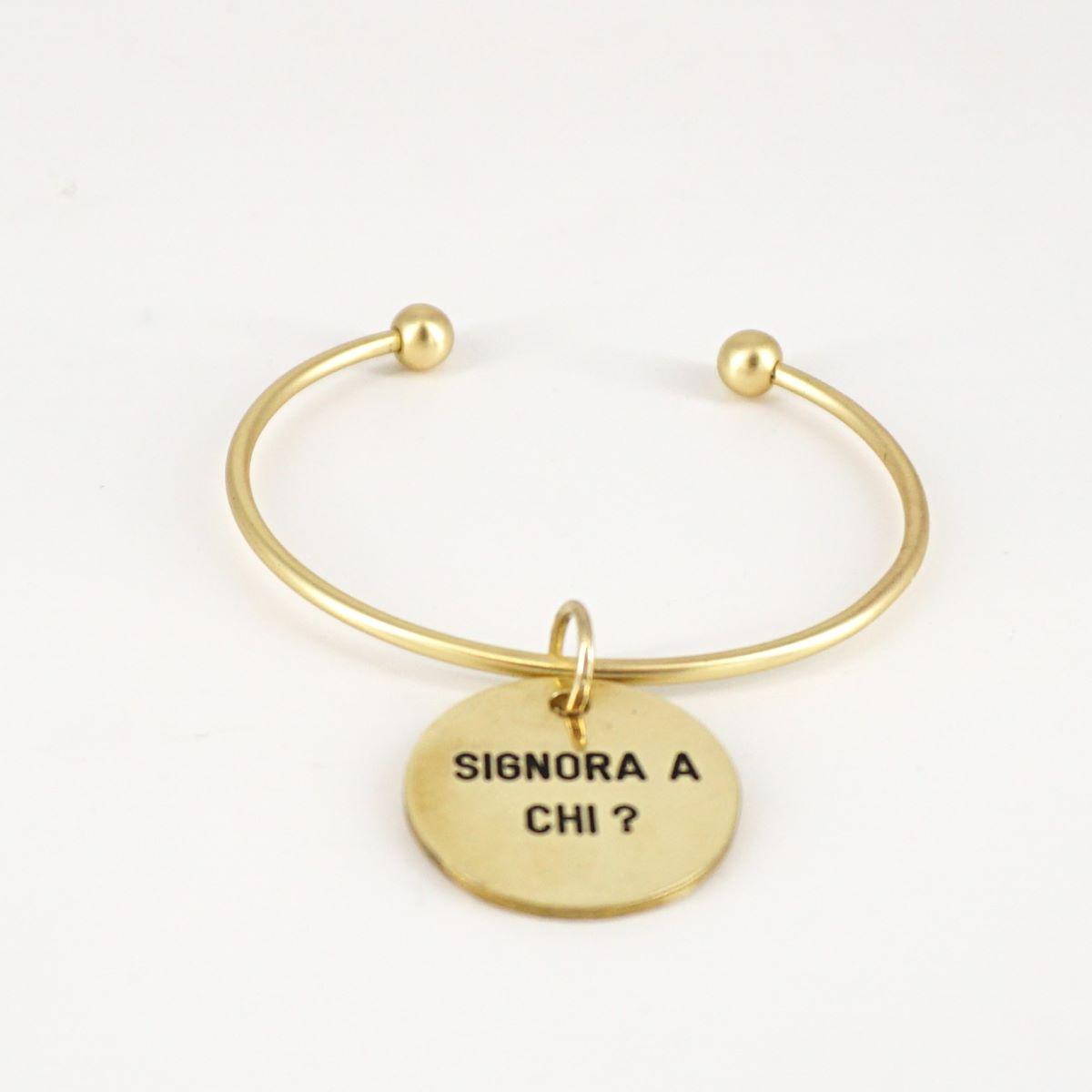 BERC SOPHIE BRACCIALE MEDAGLIETTASIGNORA A CHI?