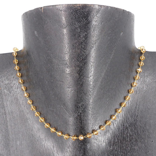 Collana CRISTALLI ROSA COLLANA CRISTALLI ROSA  MADAME MATAN 