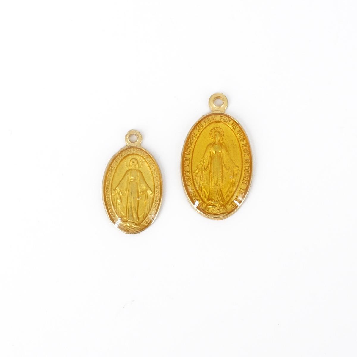 Charm MADONNINA MEDIUM GIALLA<BR/> CHARM MADONNINA MEDIUM GIALLO SOPHIE GIOIELLI 
