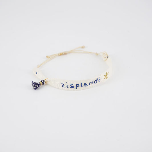 Shine tassel bracelet