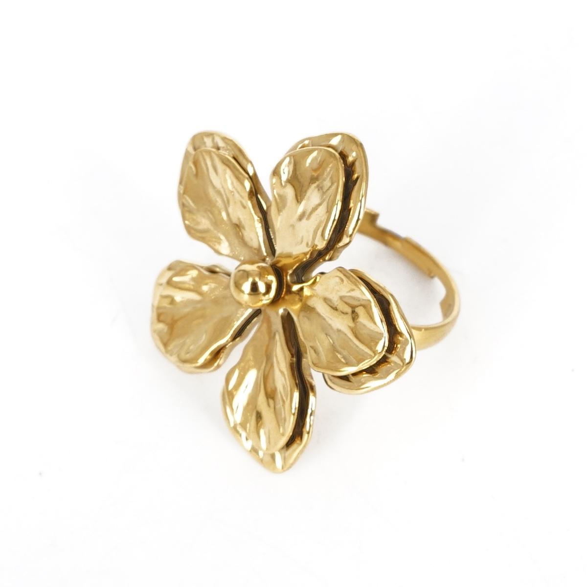 ANELLO FIORE MARTELLATO ANELLO FIORE MARTELLATO  SOPHIE GIOIELLI 