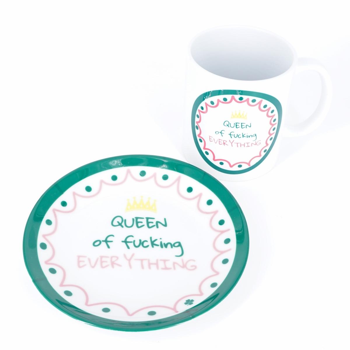 Mug QUEEN OF FUCKING EVERYTHING MUG QUEEN  Palermouno 