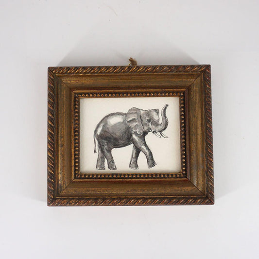 Quadretto ELEFANTE ORIZZONTALE