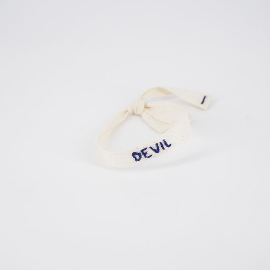 DEVIL white bracelet