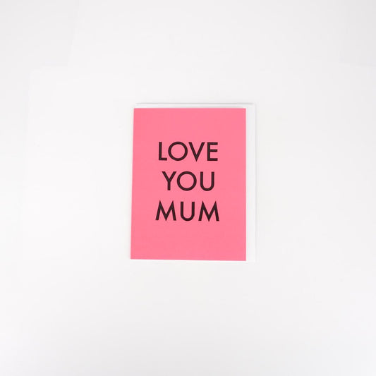 BLUEQ CARD LOVE YOU MUM