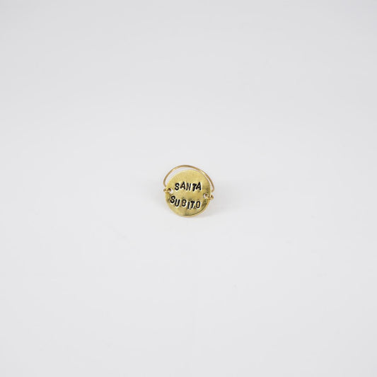 anello placchetta santasubito ANELLO PLACCA SANTASUBITO  Loti 