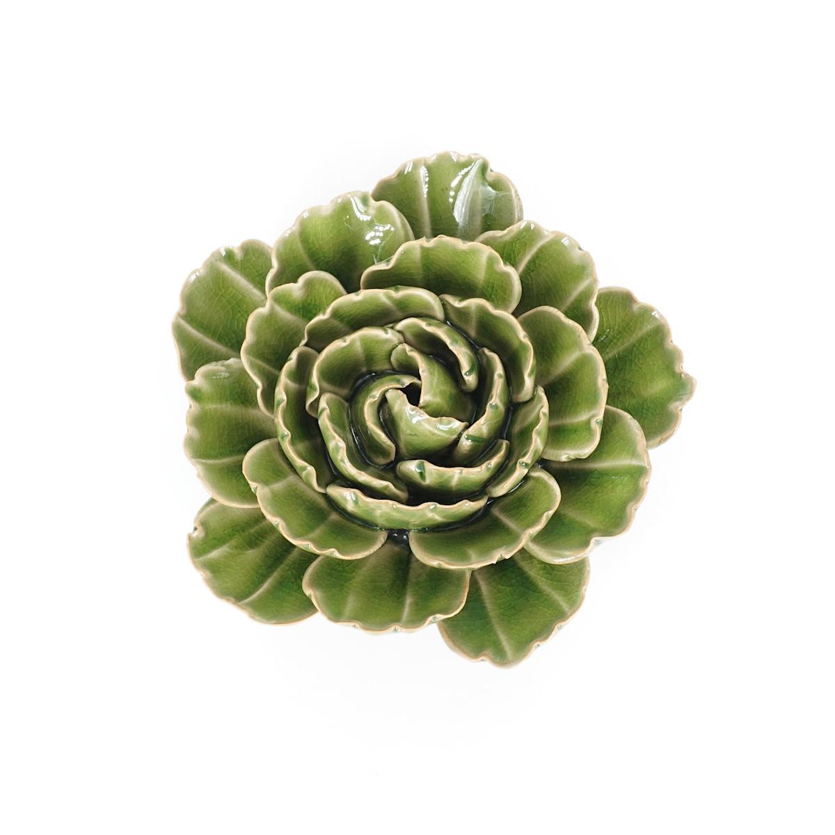 FIORE in CERAMICA PEONIA VERDE FIORE CERAMICA PEONIA VERDE CHIVE 