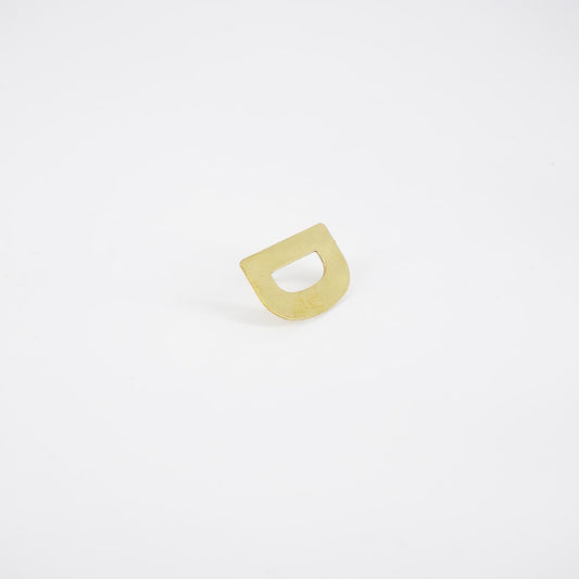 Decorative nail letter D