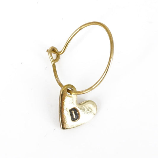 Orecchino cuore D ORECCHINO CUORE D  Loti 