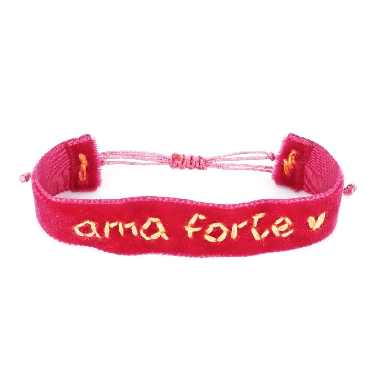 Bracciale in velluto AMA FORTE BRACCIALE VELLUTO AMA FORTE NOMADEA 