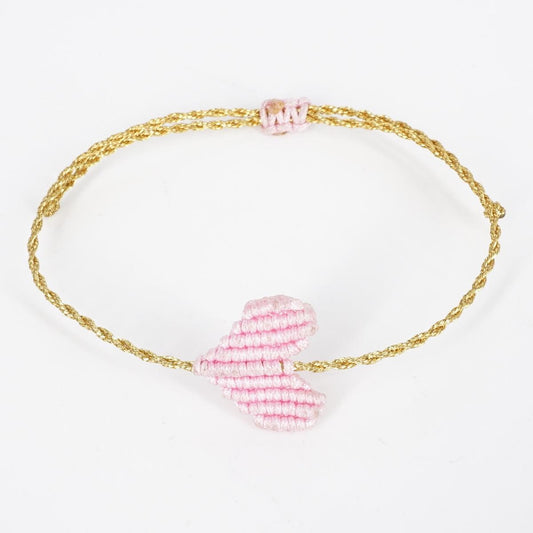 Bracciale CUORE rosa baby BRACCIALE CUORE ROSA BABY NOMADEA 
