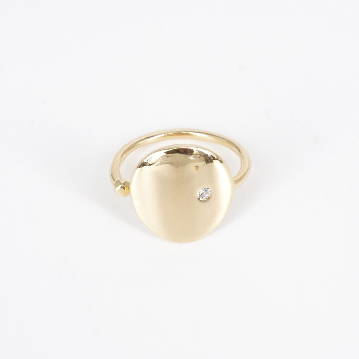 White paco ring