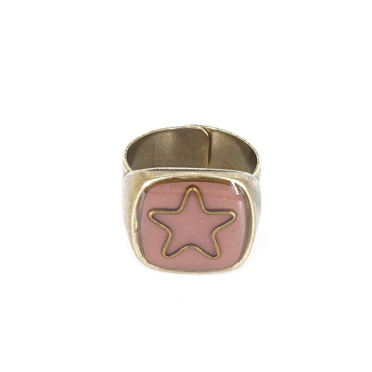 ANELLO STELLA ROSA CIPRIA ANELLO STELLA ROSA CIPRIA UNIQUE UNCONVENTIONAL DETAILS 