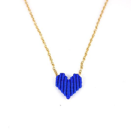 Collana CUORE blu